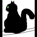 Cat On a Wire