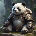 Fluffy Panda