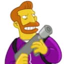 Simpsons One-off Character Emojis
