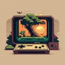 The old school game room