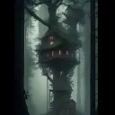 ༒☽ The Abandoned Treehouse ☾༒