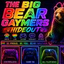 The Big Bear Gaymers Hideout 18+ Discord Server Icon