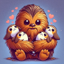 I Porg di Chewbacca fa cose