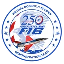 Virtual Roblox F-16 Viper Demo Team
