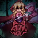 Red Raging Wolf