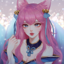 ⋆˚࿔ 𝖓𝖎𝖓𝖊 𝖙𝖆𝖎𝖑𝖊𝖉 𝖋𝖔𝖝 ˚⋆ ୨୧ Discord server icon