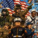 Military Snap Channel Discord Server Icon – Social