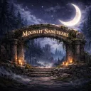 Server icon for 𝐌𝐎𝐎𝐍𝐋𝐈𝐓 𝐒𝐀𝐍𝐂𝐓𝐔𝐀𝐑𝐘 ࣪ ִֶָ☾.