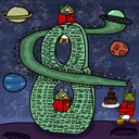 Aliens of Club Penguin