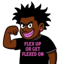 TEAM FLEX 💕 #NATTYRUN !!!