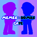 💙🤍Memes & Bombs Café🖤💜 (SMG34 Fanclub) Discord server icon