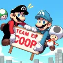 🍄☆𝐌𝐚𝐫𝐢𝐨𝐌𝐚𝐧𝐢́𝐚 𝐂𝐨-𝐨𝐩☆🍄 Discord server icon