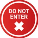 Do Not Enter