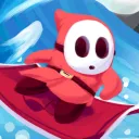 Shy Guy Surfing