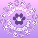 Paw Prints & Paint Brushes (18+)