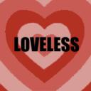 Loveless | Dating ♡ Social ♡ Egirls ♡ Anime ♡ Icons ♡ Active ♡ Fun ♡ Vcs ♡ Nitro ♡ Community logo