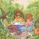 ₊˚ʚ ᗢ₊˚✧ ﾟ. Cozy Corner Café