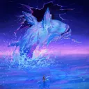 Blue Baleine . vend 1€