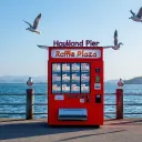 Haukland Pier Raffle Plaza