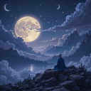 ✩₊˚.⋆𝙈𝙞𝙙𝙣𝙞𝙜𝙝𝙩 𝙢𝙚𝙡𝙤𝙙𝙞𝙚𝙨⋆⁺₊✧ Discord server icon