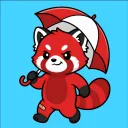 Red Parasol