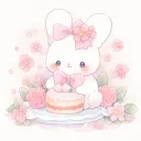 ૮₍´˶• . • ⑅ ₎ა bunni's cafe