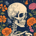 Spooky Skeleton 💀 Emoji • Emote