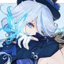 Server icon for 𝜗ৎ ﹒ /fontaine >⩊< 🌊 social • gwys • genshin༄.°