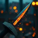 The Blade Of Darkness And Evil