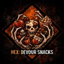 ࣪ ִֶָ☾. Hex: Devour Snacks 𐙚