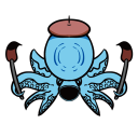 タコと愉快な絵描き達