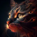 Sparks of fire