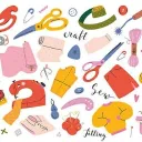 Members of Stitch, Hook, & Knit