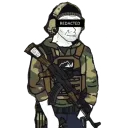 REDΛCTED™ BETΛ - Milsim & Realism Community discord icon