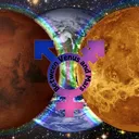 Between Mars and Venus