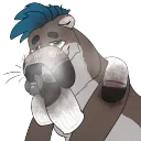 Gordon The Otter's Sock Pile