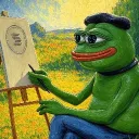 Pepe Gogh-the Starry Pepe