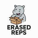 Discovery icon for erased reps Discord server