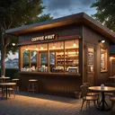 Apple's Coffee Hut.