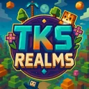 "𝕋𝕂𝕊 ℝ𝔼𝔸𝕃𝕄𝕊" Minecraft Icon