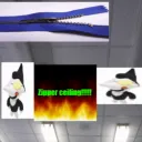zipper ceiling
