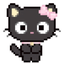 ꔛ ̊   . ꒰ ri and kittie ꒱    𓏭 Discord Server Icon