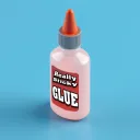 <REALLY STICKY GLUE>