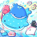 ★🥽 ˎˊ˗ Aquatic artists ⋅°₊ଳ·🌺 Discord server icon