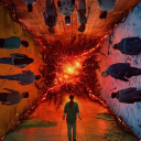 Stranger things; name pending Discord server icon