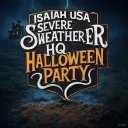 Server icon for Isaiah’s USA Severe Weather HQ (Halloween Party)🎃