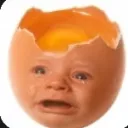 Sad egg baby Discord Server Icon