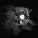 Sleepy moon