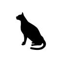 猫と手ごねハンバーグ