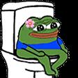 Pepe's Bathroom 🚽 Funny Emojis • Toilet Emote Discord server icon